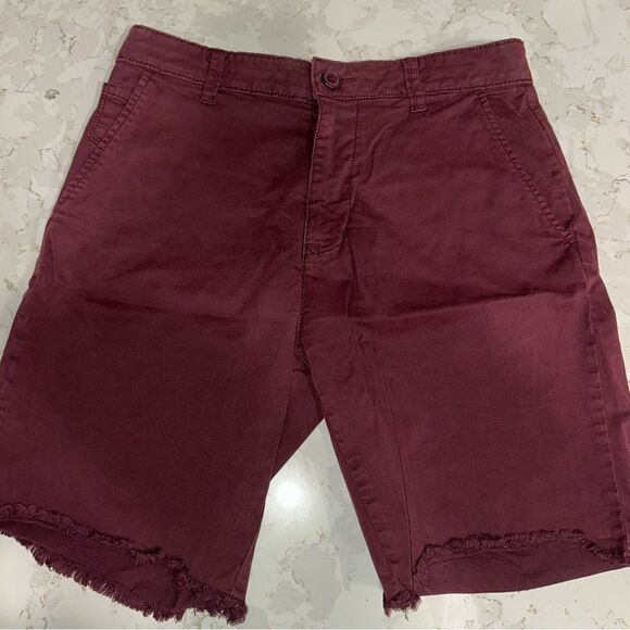 American Rag Mens Maroon Shorts - Picture 1 of 4